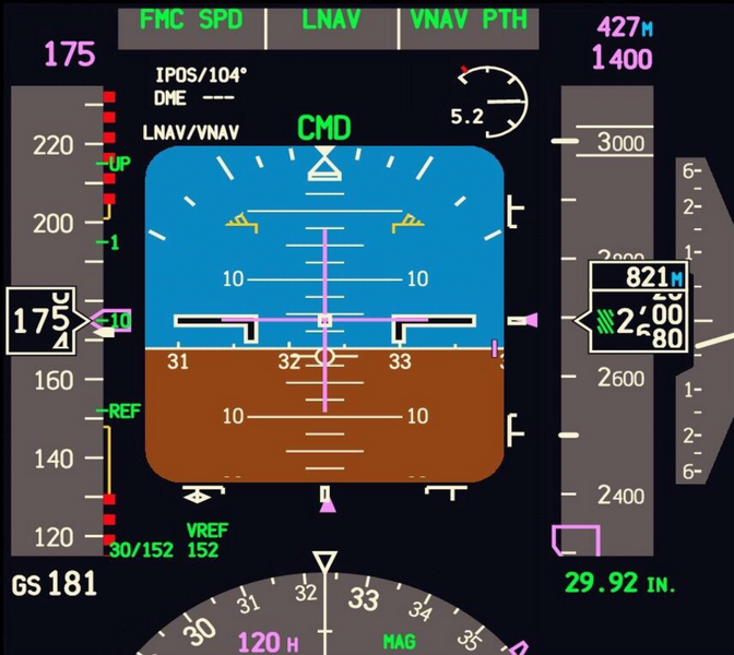 File:Primary Flight Display of a Boeing 737-800.png