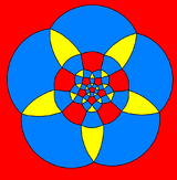 Rhombicosidodecahedron stereographic projection pentagon'.png