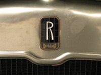 Emblem of a Rollin - oldtimer