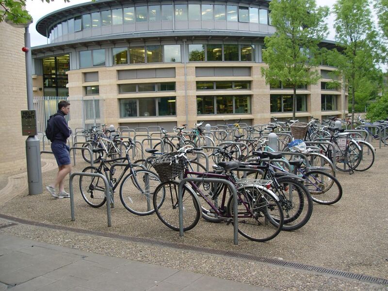File:Cambridge CMS Bicycle Racks.jpg