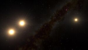 EZ Aquarii star system