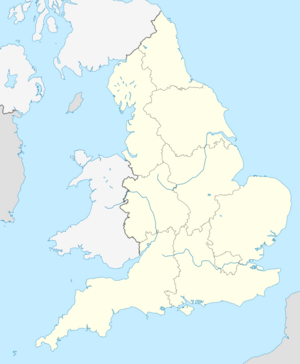 Location map/data/England Trent Valley is located in England