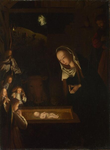 File:Geertgen tot Sint Jans, The Nativity at Night, c 1490.jpg
