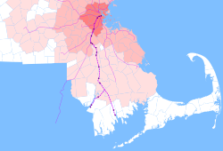 South Coast Rail map.svg