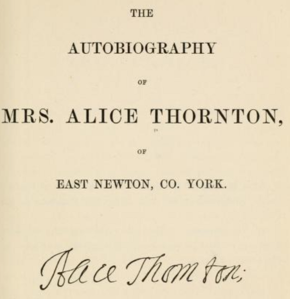 File:Alice Thornton title page from 1875.png