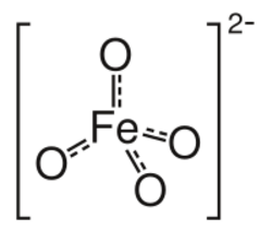 Ferrate ion.svg