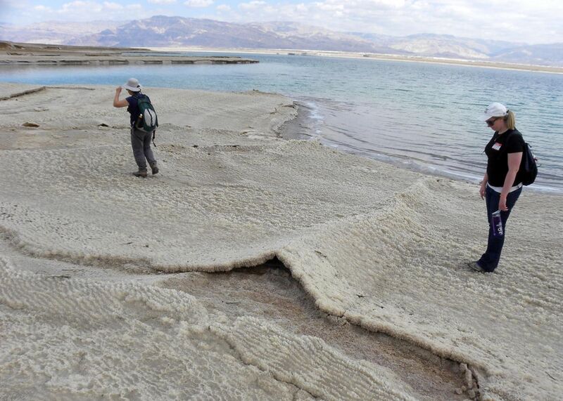 File:Halite Teepee structure Dead Sea 031712.JPG