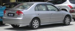 Honda Civic (seventh generation, first facelift) (rear), Serdang.jpg