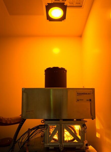 File:The first 22-watt sodium laser of the Adaptive Optics Facility.jpg
