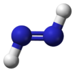 Structural formula of diazene ((E)-diazene)
