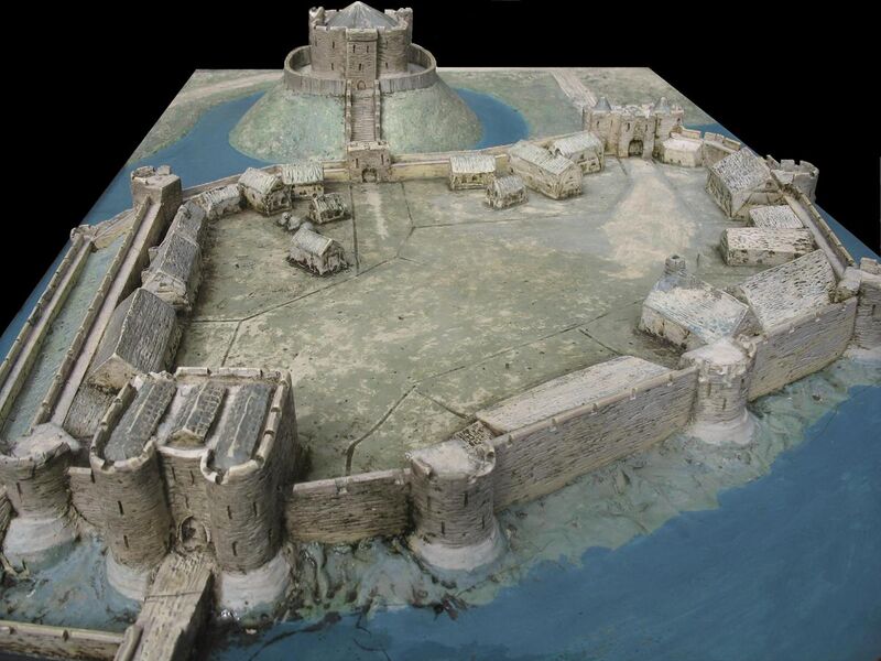 File:York Castle diorama.JPG