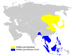 Acrocephalus orientalis distribution map.png