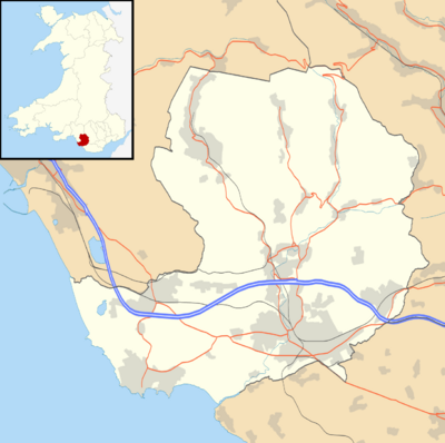 Bridgend UK location map.svg