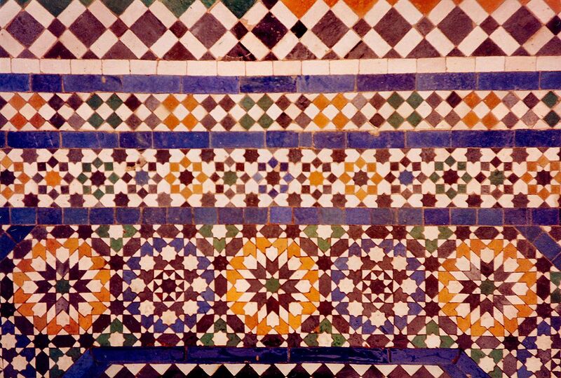 File:Ceramic Tile Tessellations in Marrakech.jpg