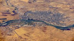 Aerial view of Cizre