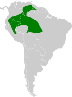 Cyanerpes nitidus map.svg