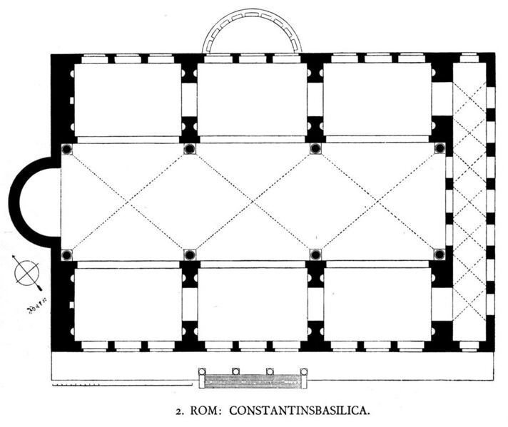 File:Dehio 6 Basilica of Maxentius Floor plan.jpg