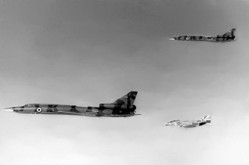 File:F-4N VF-111 intercepts Libyan Tu-22s 1977.jpeg