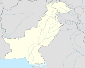 Map showing the location of Fairy Meadows فیری میڈوز