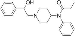 Betahydroxyfentanyl.svg