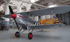 Hawker Fury MkI K5674 in hangar 2 (5922642350).jpg