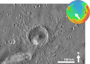 Martian crater Pettit based on day THEMIS.png