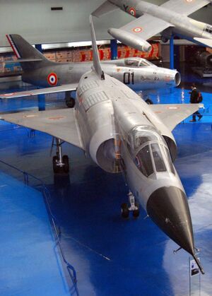 Mirage IIIV, Musee de l'Air et de l'Espace, Le Bourget, Paris. (8256549535).jpg