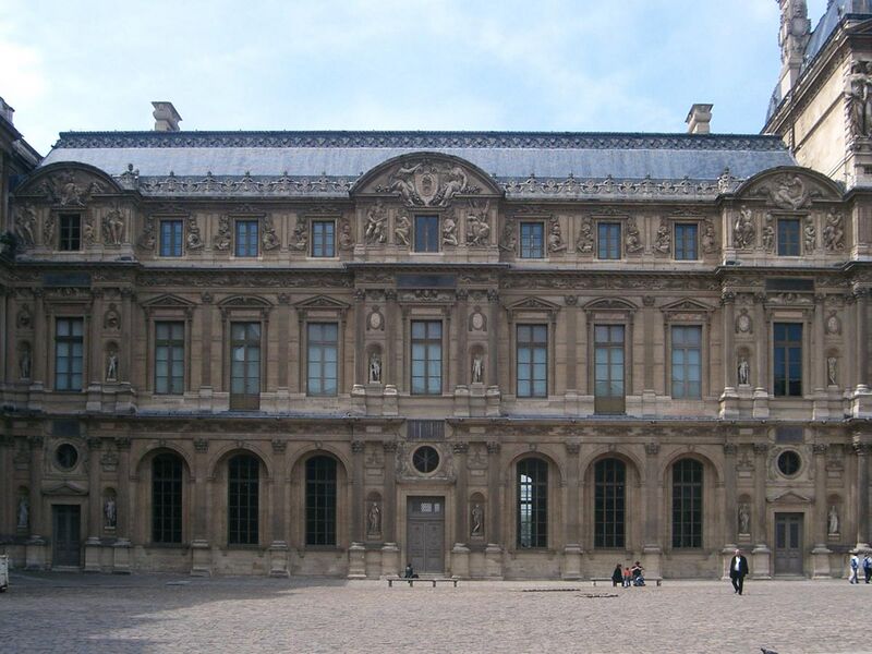 File:Paris 75001 Cour Carrée Louvre Aile Lescot 01a frontal.jpg