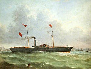 Royal Consort Paddle Steamer, by Joseph Semple.jpg