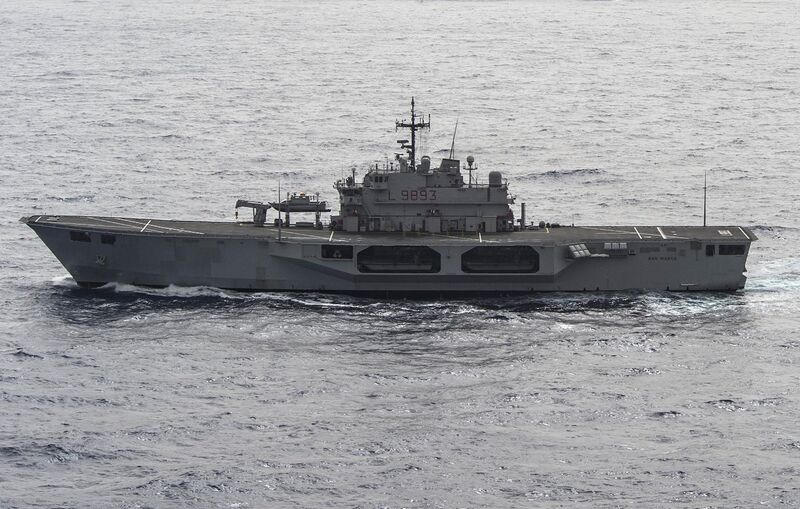 File:San Marco (L9893) underway in the Mediterranean Sea on 16 June 2016.JPG
