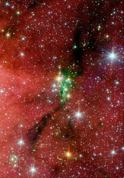 A cluster of new stars called Serpens South