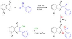 Auwers synthesis.svg