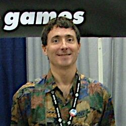 A photo of Dave Grossman at Comic Con 2007