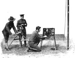 National Guard operating portable radio station 1922.jpg