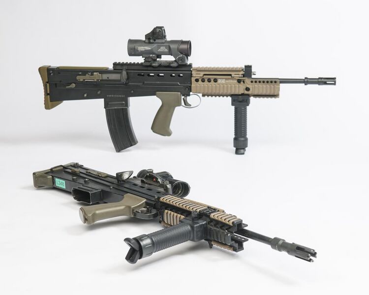 File:SA80 A2 (L85A2) 5.56mm Rifle MOD 45162138.jpg