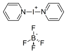 Bis(pyridine)iodonium(I) tetrafluoroborate.png