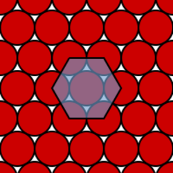 Circle packing (hexagonal).svg