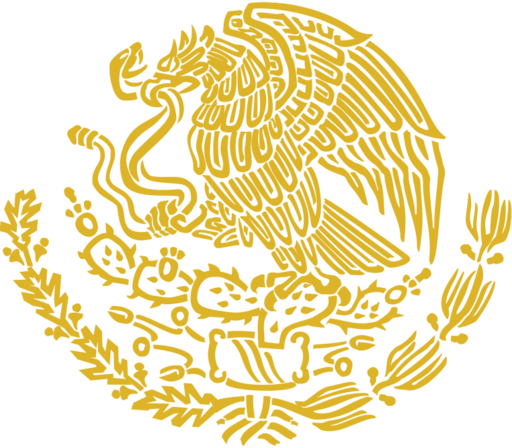 File:Coat of arms of Mexico (golden linear).svg