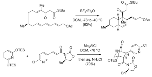 Lewis acid catalyzed carbonyl addition in natural product synthesis