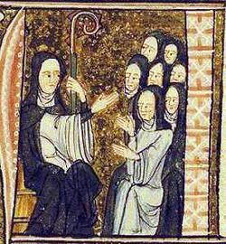 Hildegard of bingen and nuns.jpg