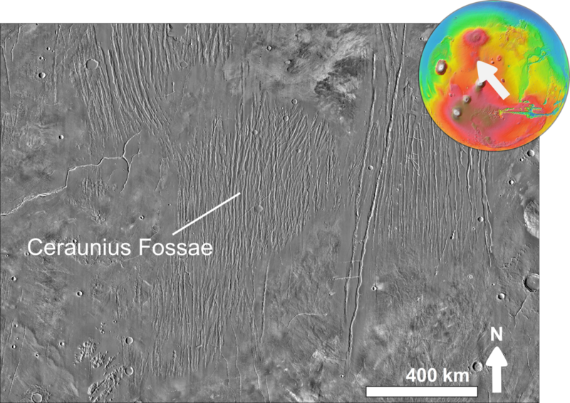 File:Southern part of Ceraunius Fossae based on day THEMIS.png