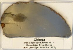 Chinga meteorite - Naturhistorisches Museum Nürnberg - Nuremberg, Germany - DSC04172.jpg