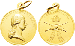 Kaiser Franz II Österreich Medaille von Johann Nepomuk Wirt.png