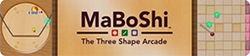 MaBoShi - The Three Shape Arcade Logo.png
