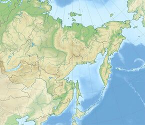 Map of the Russian Far East