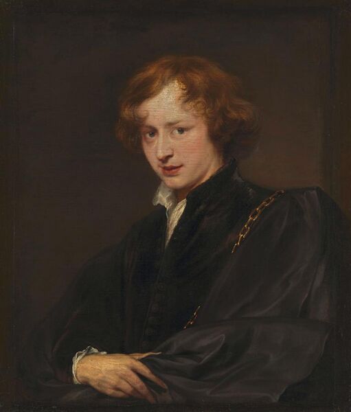 File:Anthonis van Dyck Self Portrait.jpg