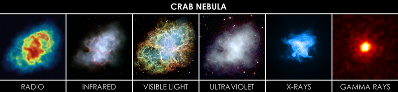 File:Crab Nebula in Multiple Wavelengths.png