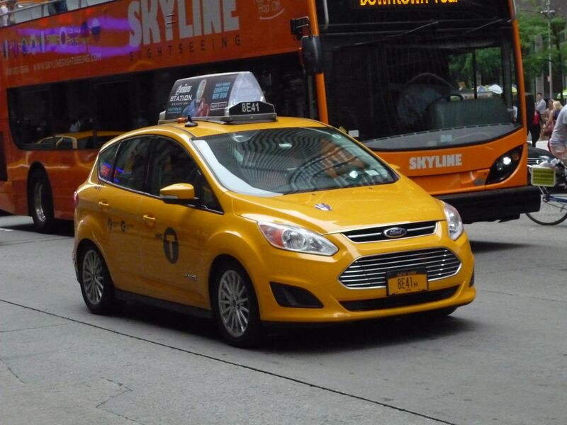 File:Ford C-Max Hybrid (NYC Taxi) (14883376377).jpg