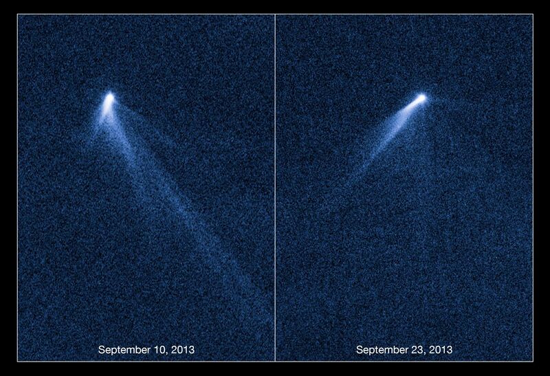 File:Hubble views extraordinary multi-tailed asteroid P2013 P5.jpg