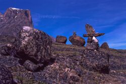 Inuksuit in Auyuittuq, Nunavut.jpg